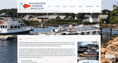 Desktop Screenshot of manchesterharborboatclub.org
