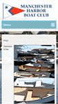 Mobile Screenshot of manchesterharborboatclub.org